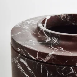 Royal Large Vase in Rosso Lepanto