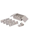Rummikub Gray Leather Game Set
