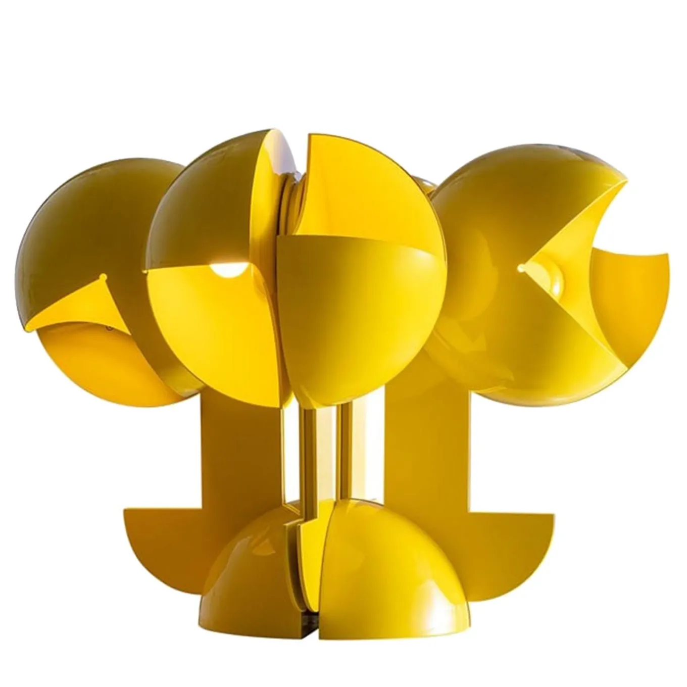 Ruspa/4 Yellow Table Lamp by Gae Aulenti