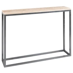 Salina Travertine Console