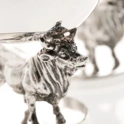 Salt Bowls with Bulls