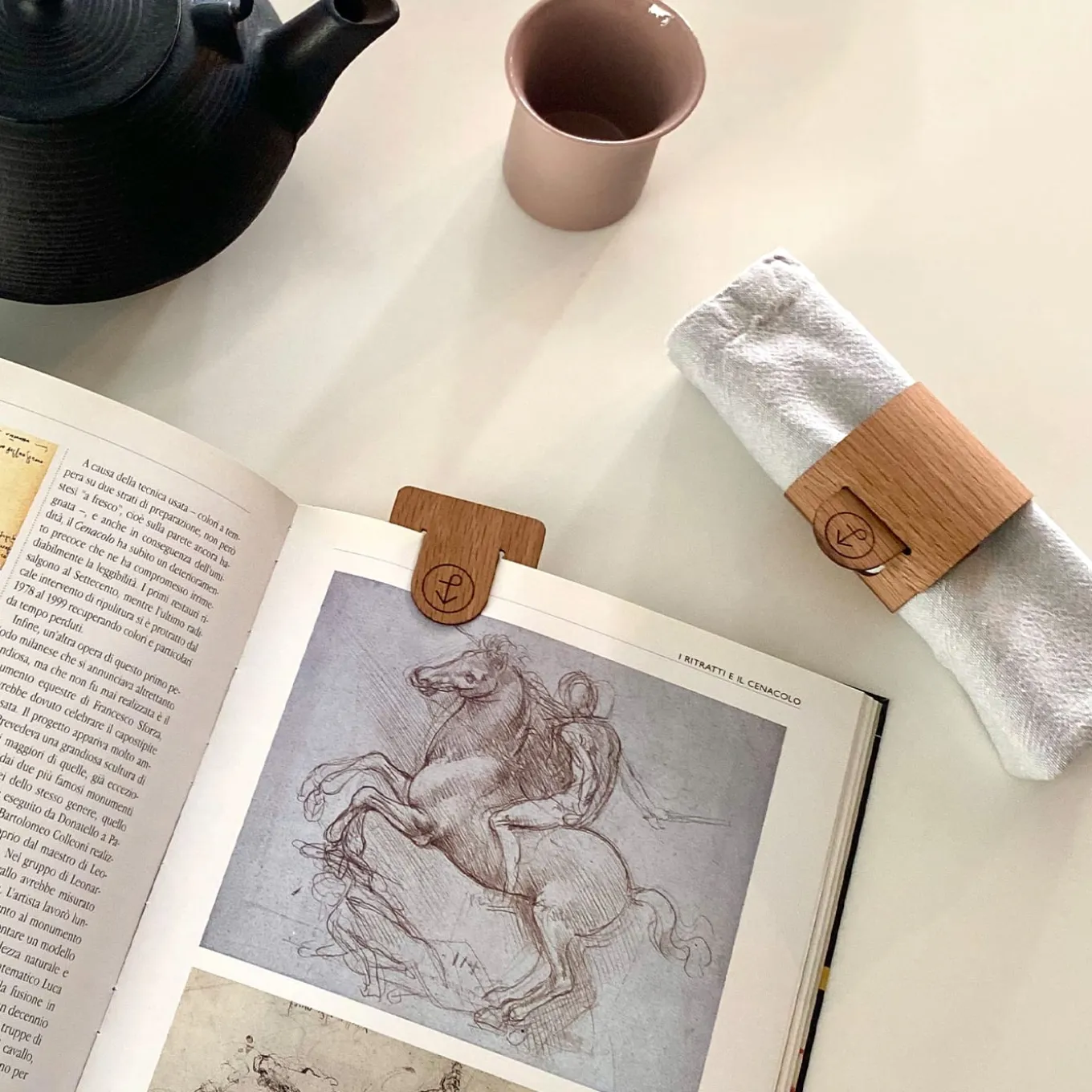 San Polo 3052 Set of 12 Bookmarks/Napkin Holders