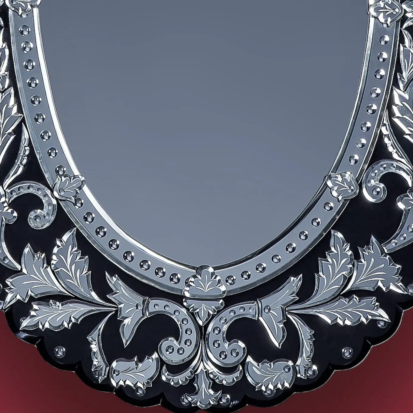 San Zuanne Murano Glass Mirror