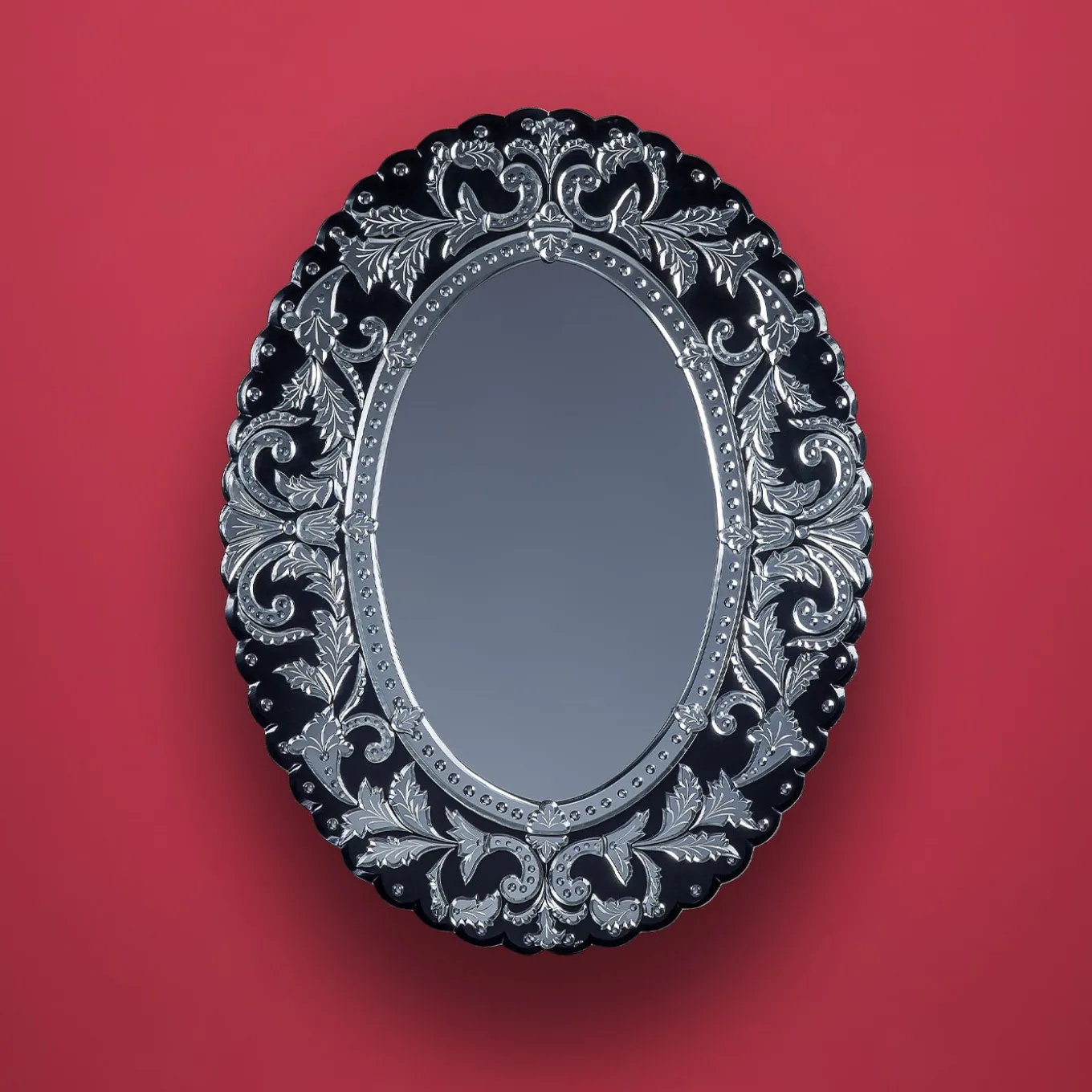 San Zuanne Murano Glass Mirror