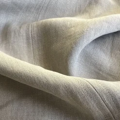 Sand Heavy Linen Bed Cover with Sewing