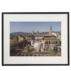 Santa and Serena Antonelli Small Framed Print