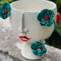 Santina Infiorata Head Vase