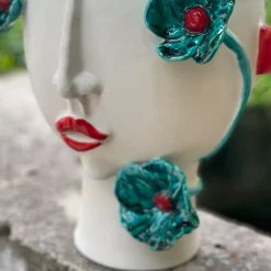 Santina Infiorata Head Vase