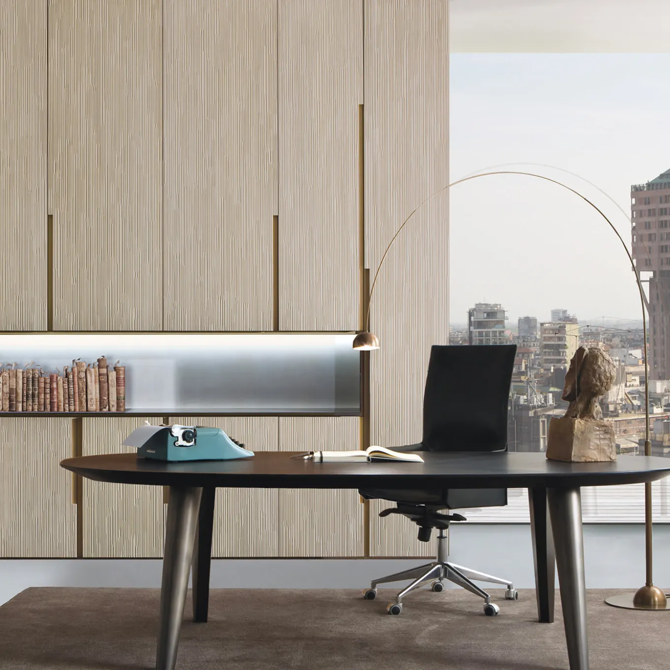 Satellite Floor Lamp by Carlo Giorgi