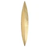 Satin Brass Leaf Wall Lamp