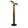Saturno Brushed Bronze Resin Floor Lamp