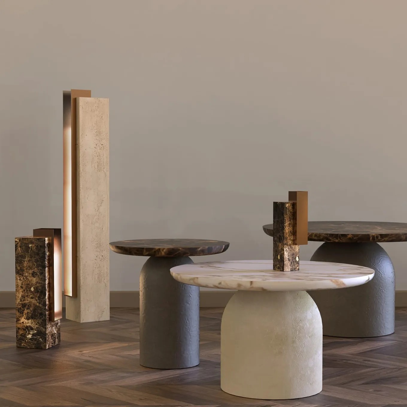 Saturo Calacatta Coffee Table