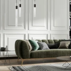 Sbàrlusc Transparent & Black Pendant Lamp