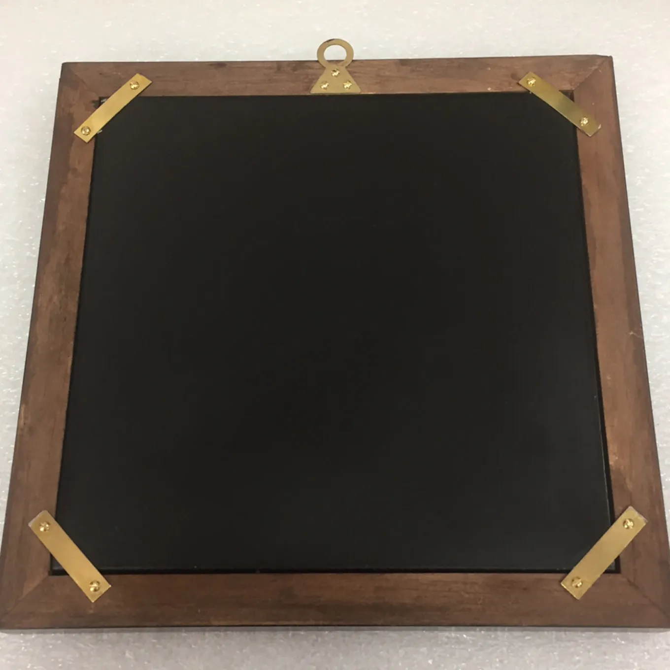 Scagliola Painting Feline with Flowers and Insects