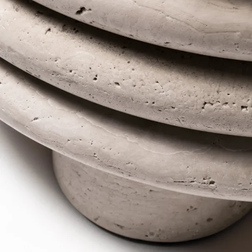 Scala Travertine Stool