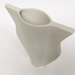 Schiacciati Matte White Vase