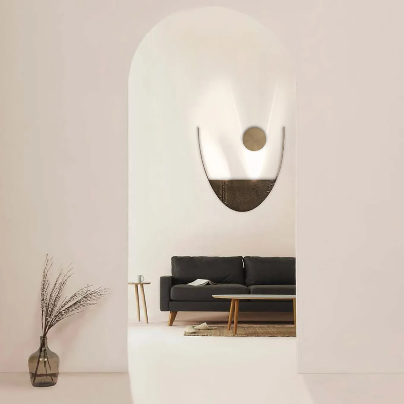 Scighera Du Luminous Sculpture by Isacco Brioschi