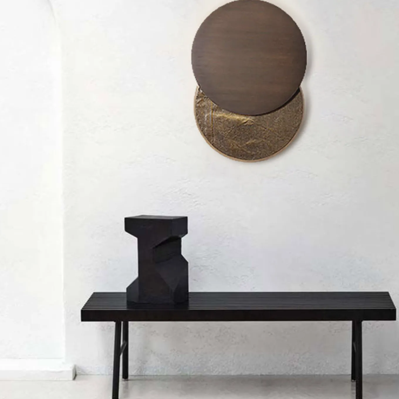 Scighera Quater Luminous Sculpture by Isacco Brioschi