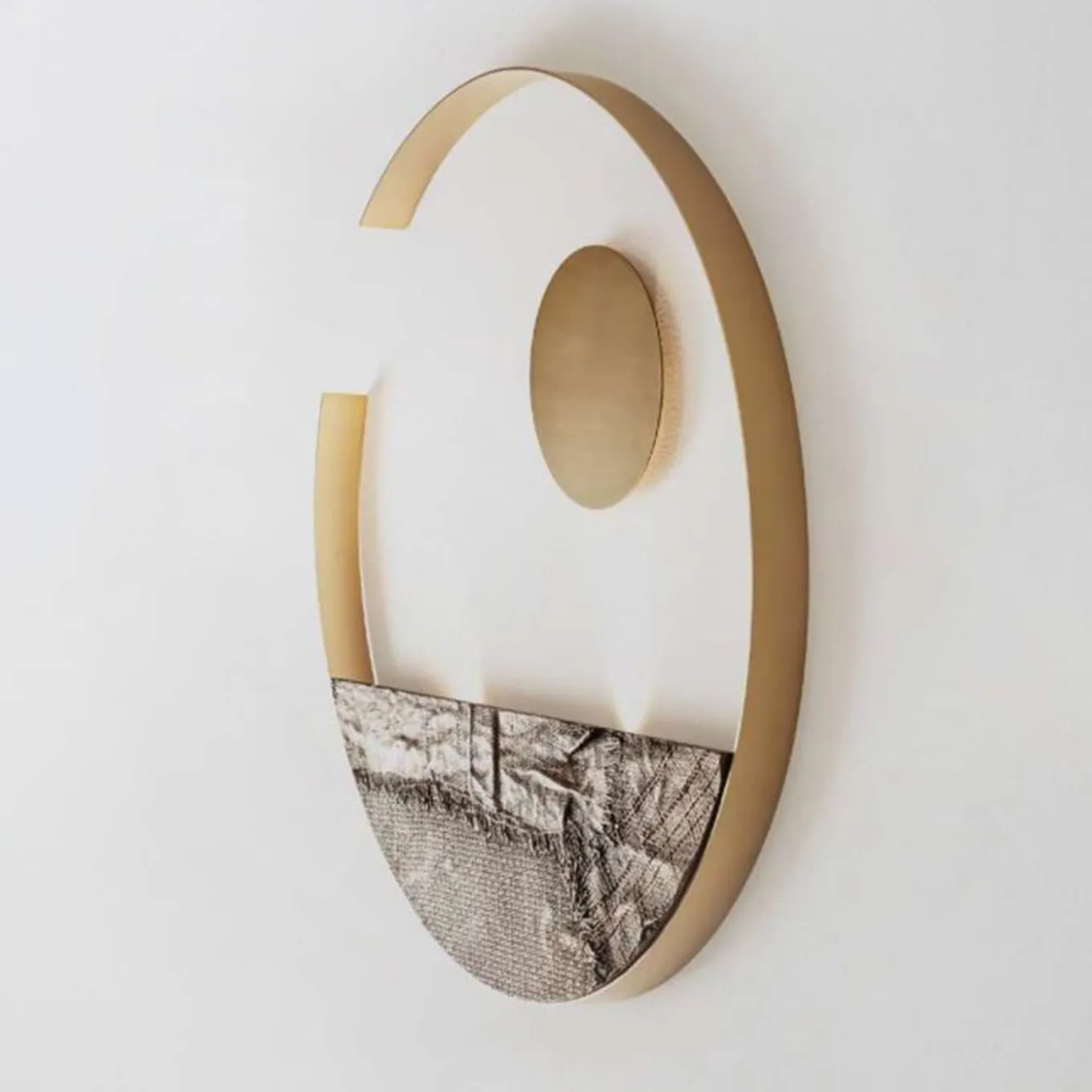 Scighera Vun Luminous Sculpture by Isacco Brioschi