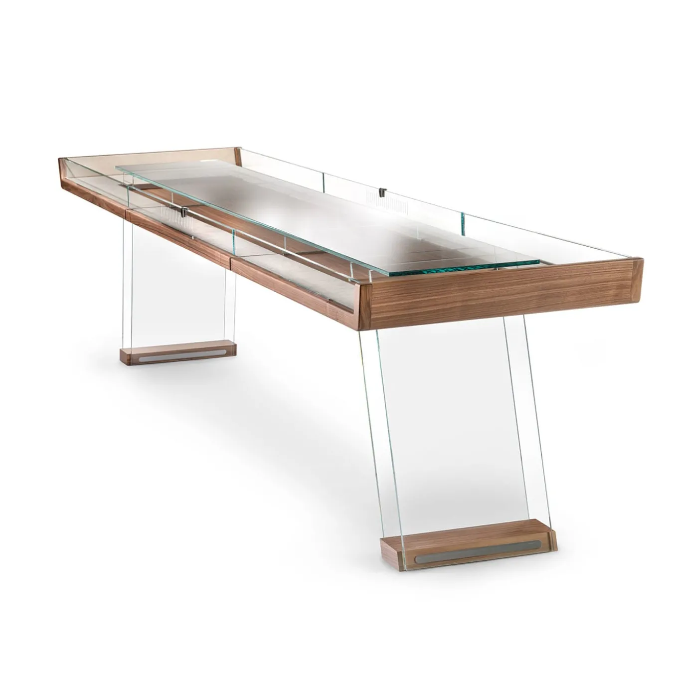 Scivolo Wood 12 ft Shuffleboard Table