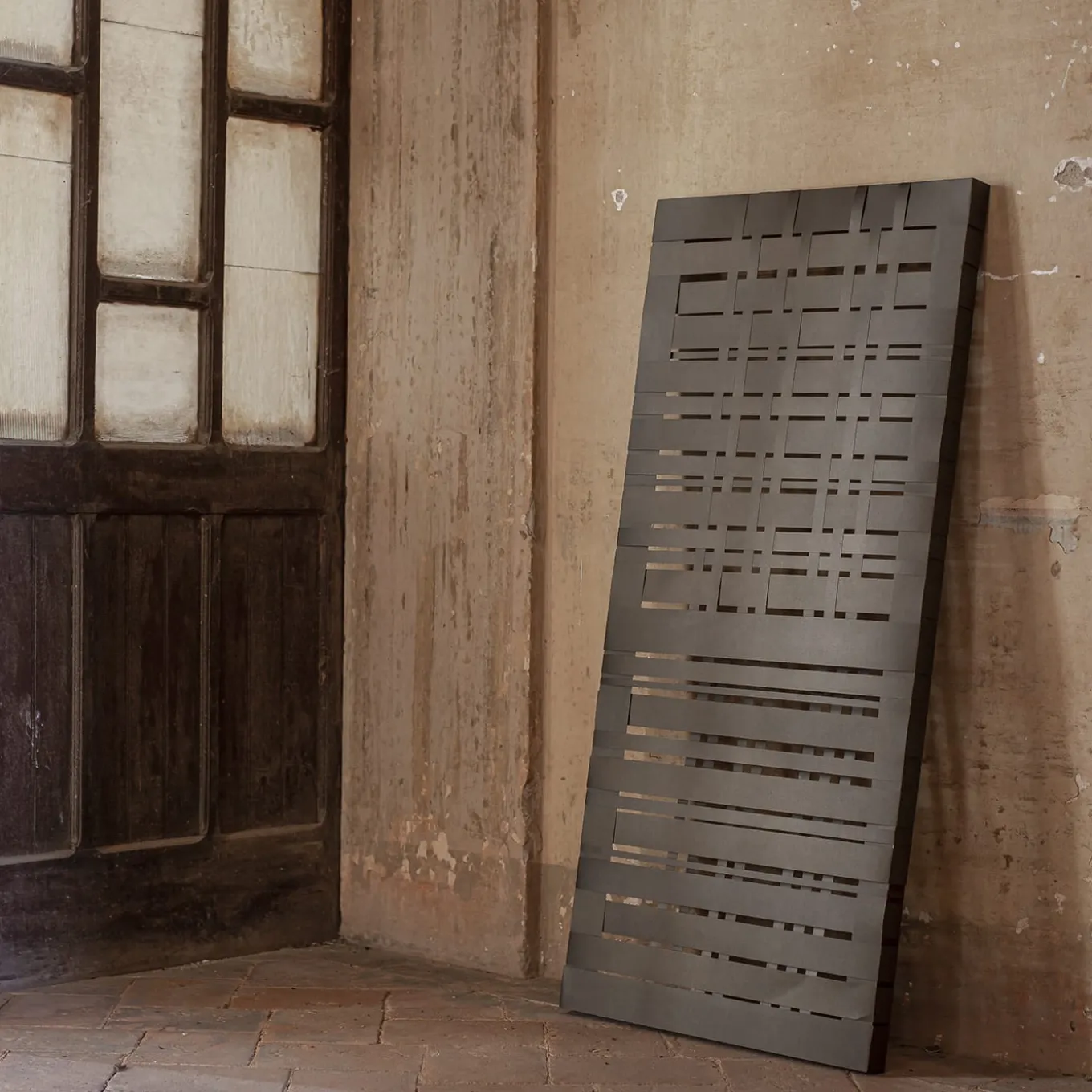 Scutum Brown Medici Wall Sculpture