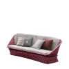 2-seater Amaranth Outdoor fabric Sofa