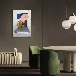 Sebbene Lo Fosse Acrylic on Canvas