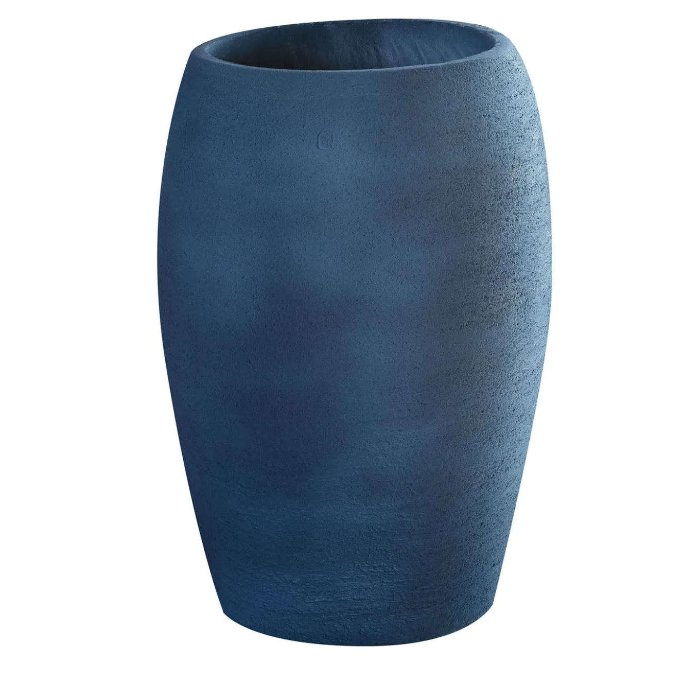 Sedona Bulging Blue Ceramic Vase