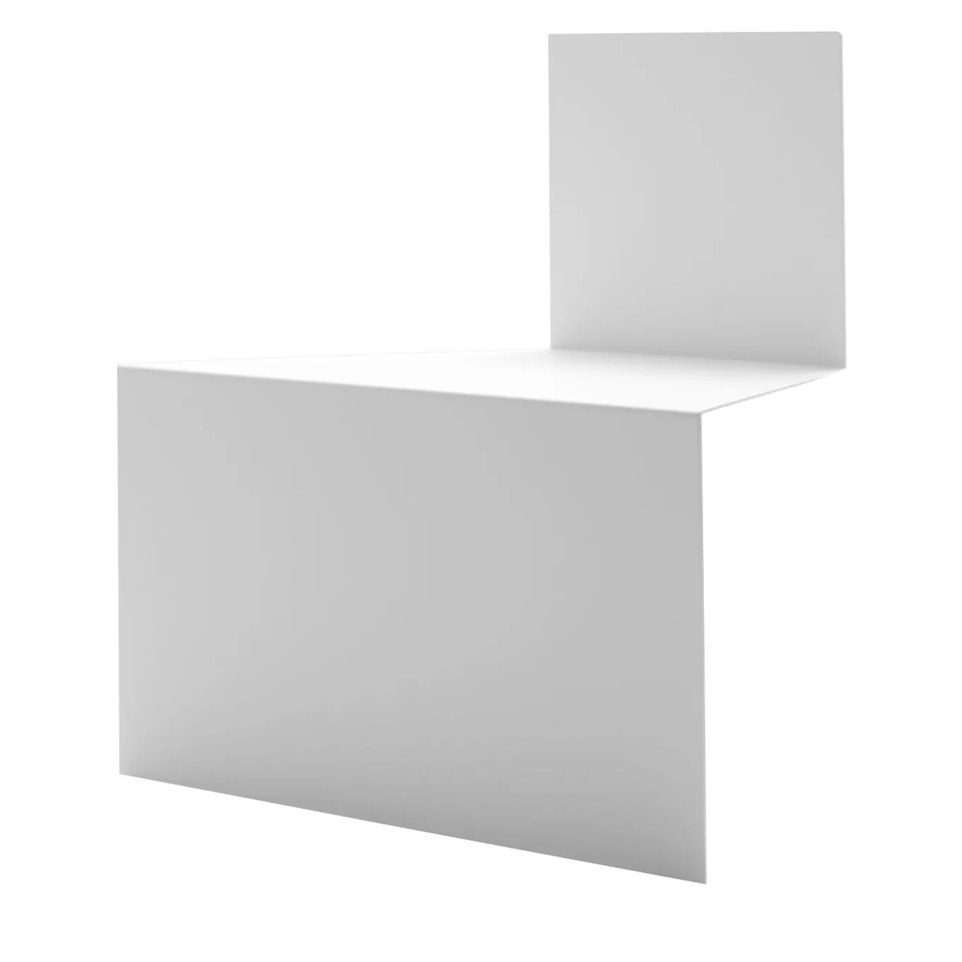 Seduta White Chair by Antonio Saporito