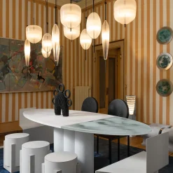 Seduta White Chair by Antonio Saporito