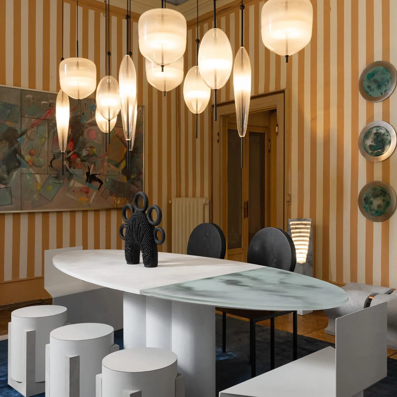 Seduta White Chair by Antonio Saporito