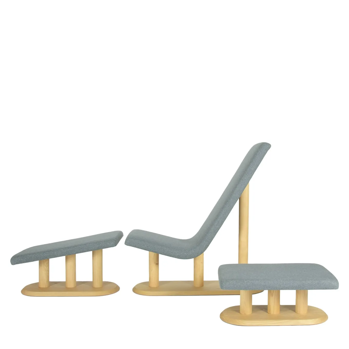 Segni A1 Set of 3 Benches Limited Edition by Lanzavecchia and Wai