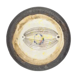 Segni Brown Plate