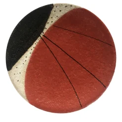 Segno Black and Red Plate