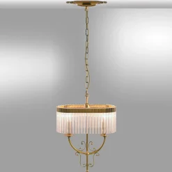 Seicento 2-Light Chandelier by Luca Bussacchini