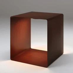 Seipesante Corten Steel Outdoor Floor Lamp