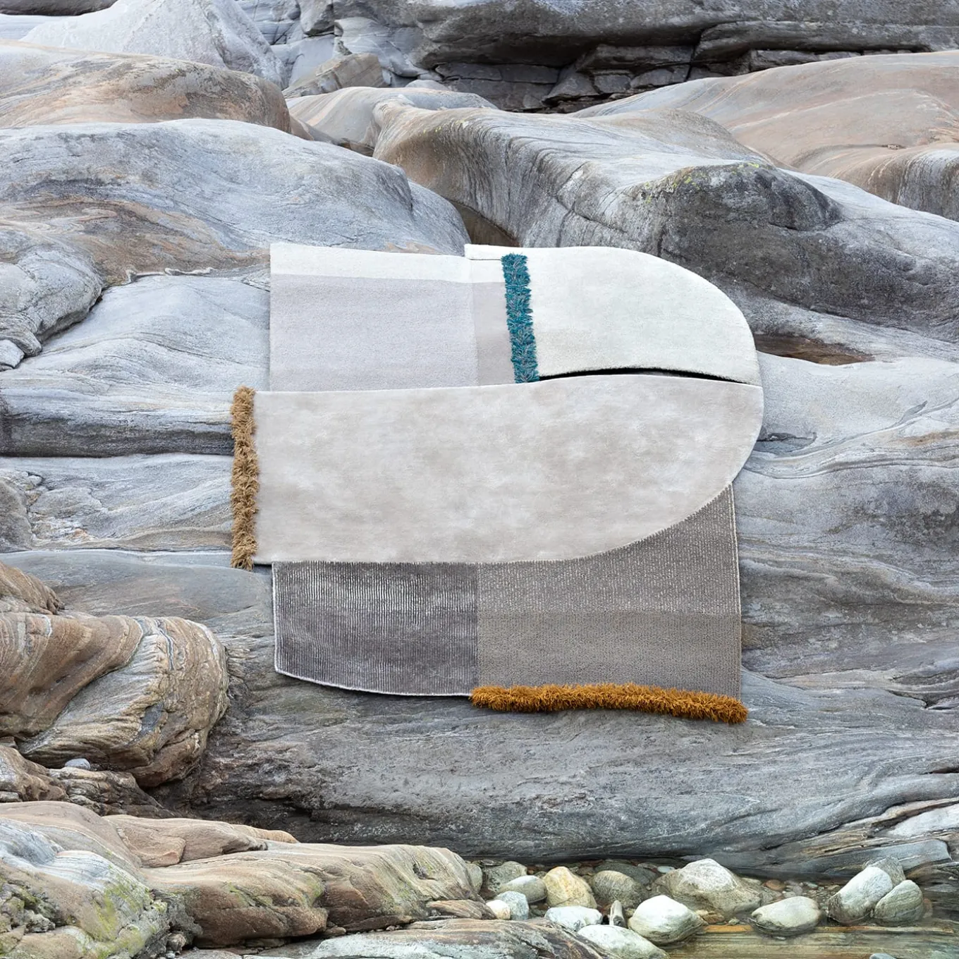 Selce #5 Dolomite Greige Rug by Studio Salaris