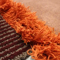 Selce #4 Emathite Red Rug by Studio Salaris