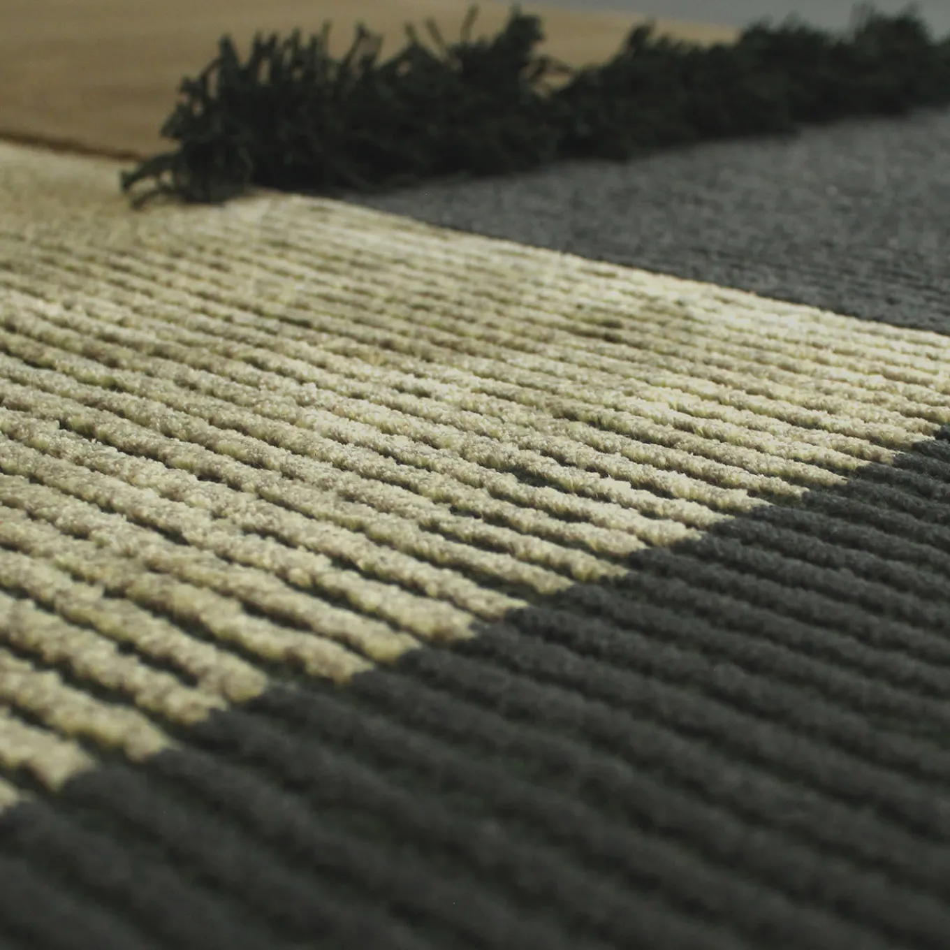 Selce #2 Goethite Blue Rug by Studio Salaris