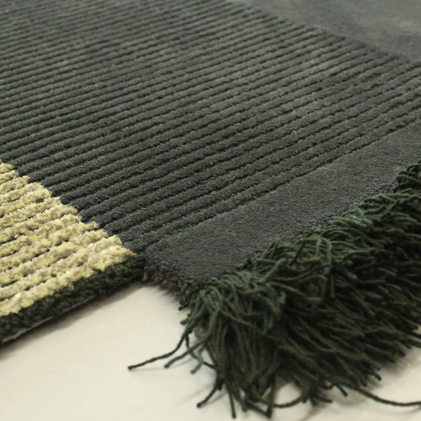 Selce #2 Goethite Blue Rug by Studio Salaris