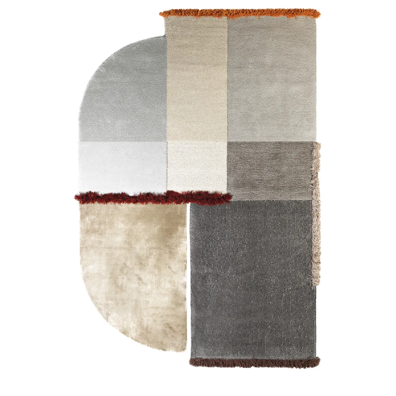 Selce #3 Pyrite Grey Rug by Studio Salaris