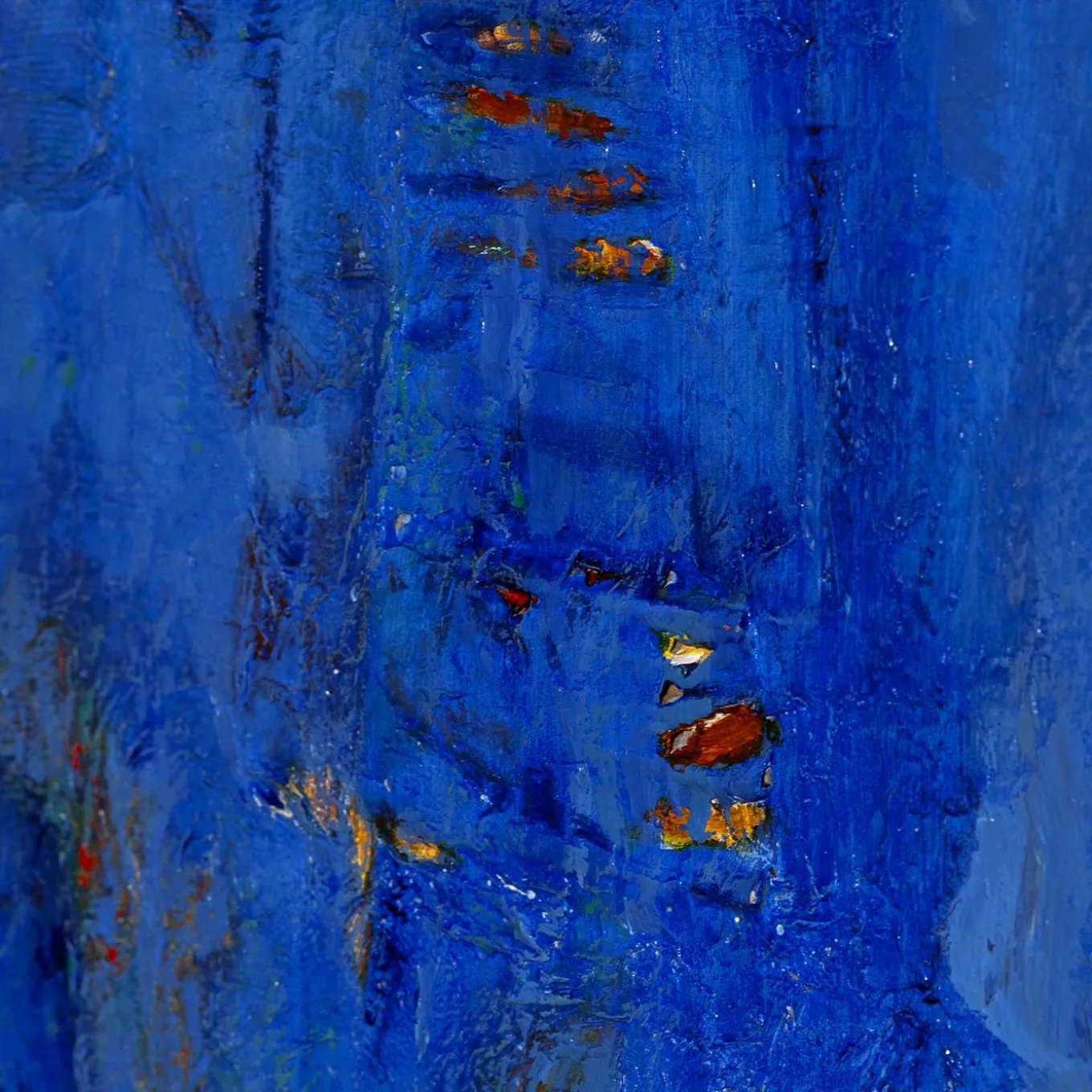 Sentiero Celeste Abstract Painting by Giuseppe Caiafa
