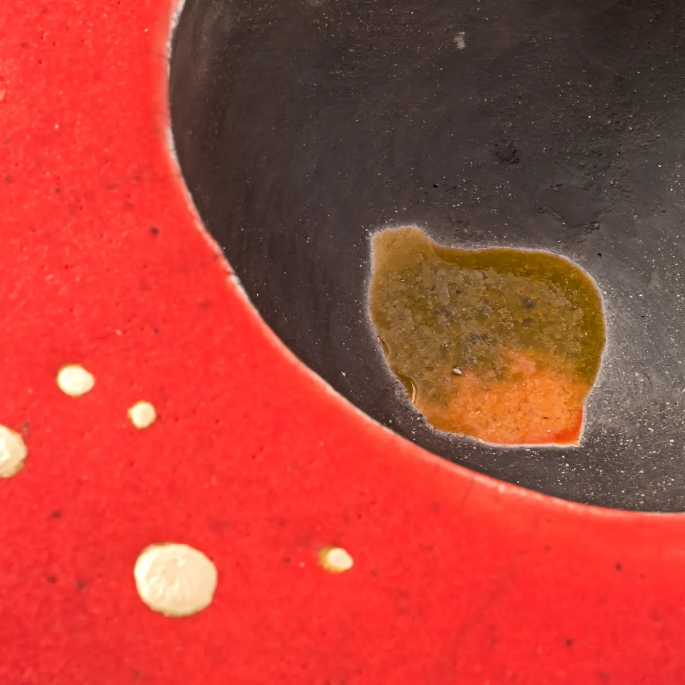 Serenata In Rosso E Nero Vase Sculpture by Nino Basso