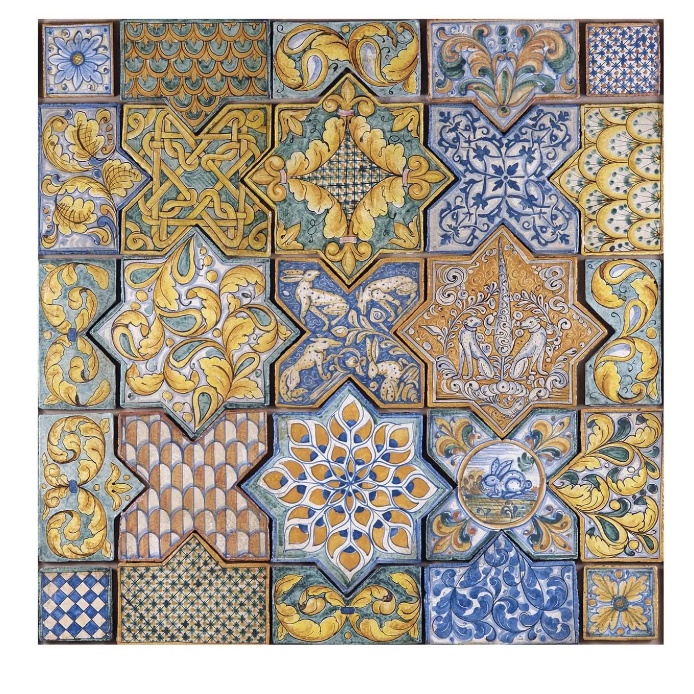 Seria A 25-Piece Tiles Panel