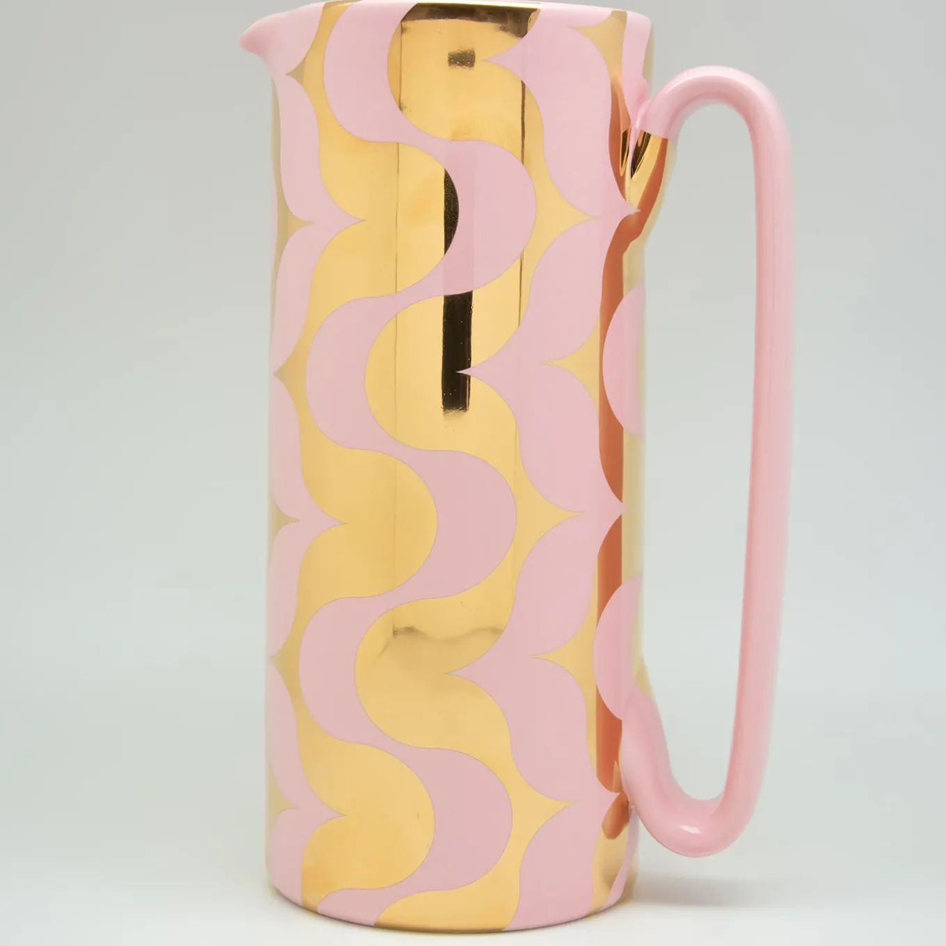 Serlio Equilibri Gold 24K & Pink Carafe