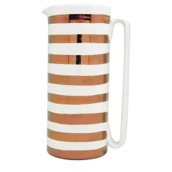 Serlio Gondoliere Copper & White Carafe