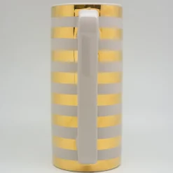 Serlio Gondoliere Gold 24K & Gray Carafe