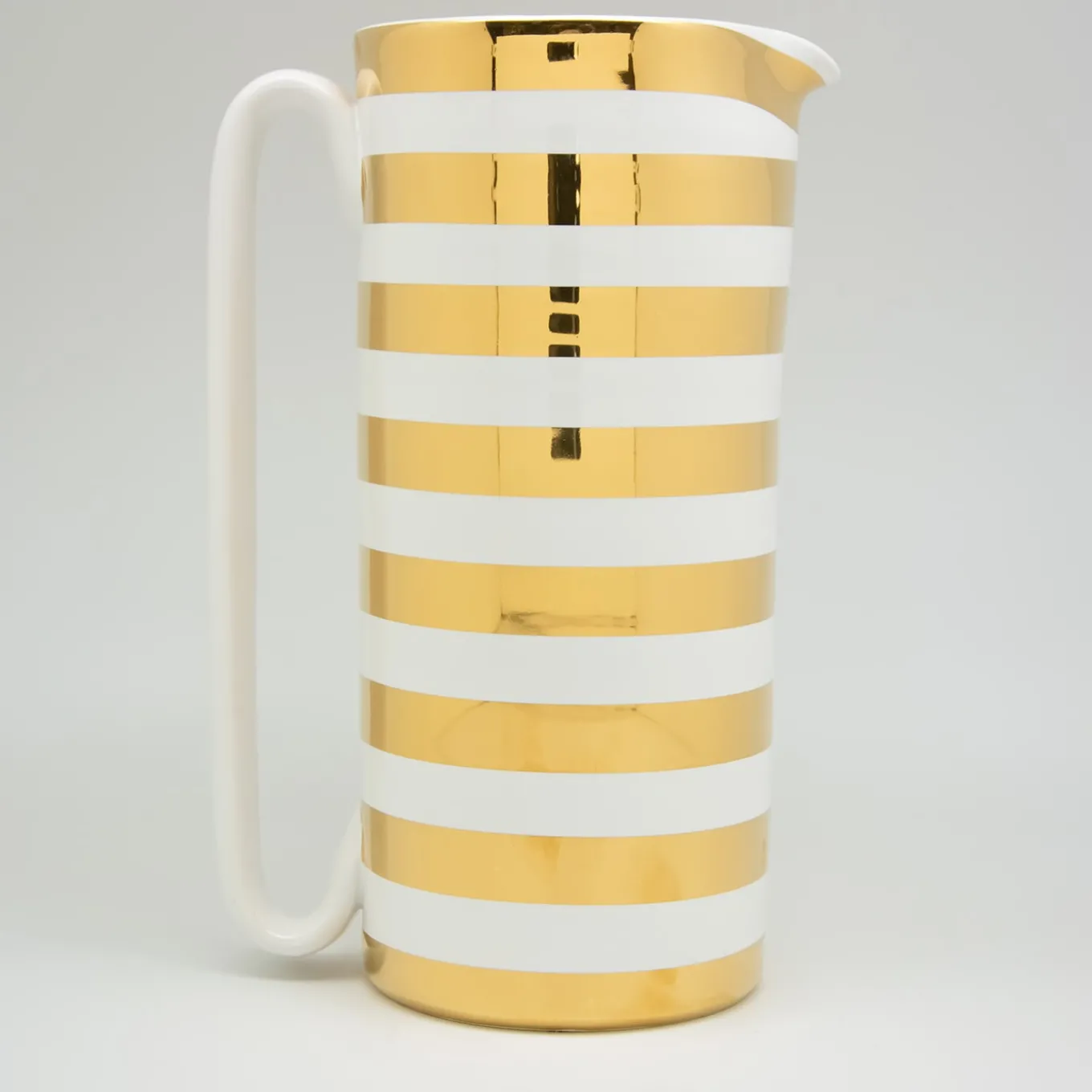 Serlio Gondoliere Gold 24K & White Carafe