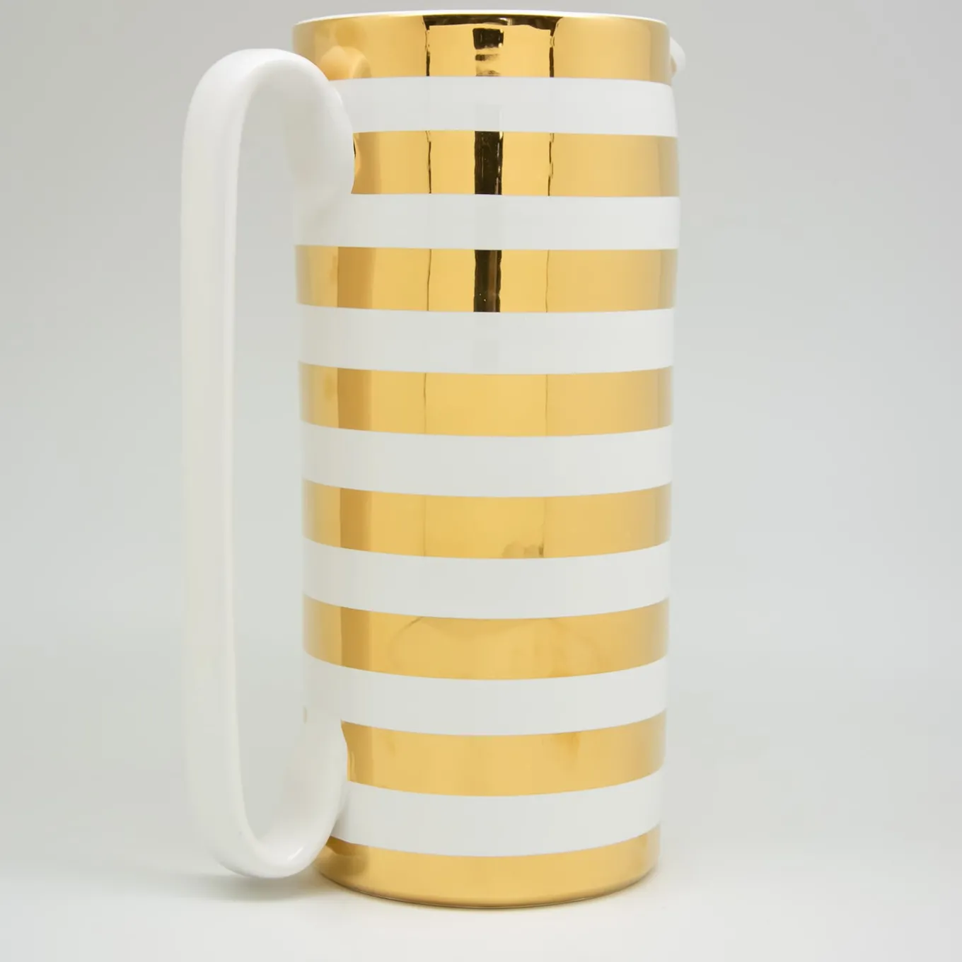 Serlio Gondoliere Gold 24K & White Carafe