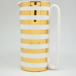 Serlio Gondoliere Gold 24K & White Carafe
